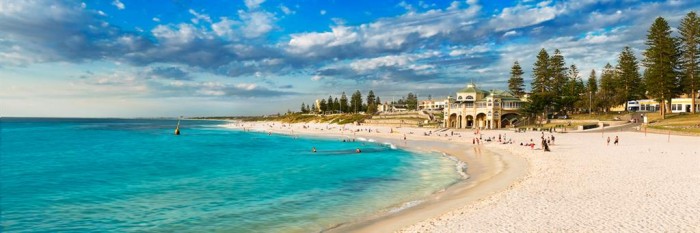 bãi biển Cottesloe ở Perth