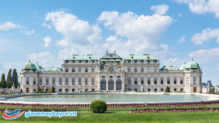 Cung điện Belvedere hoành tráng không thua kém gì Schönbrunn Palace