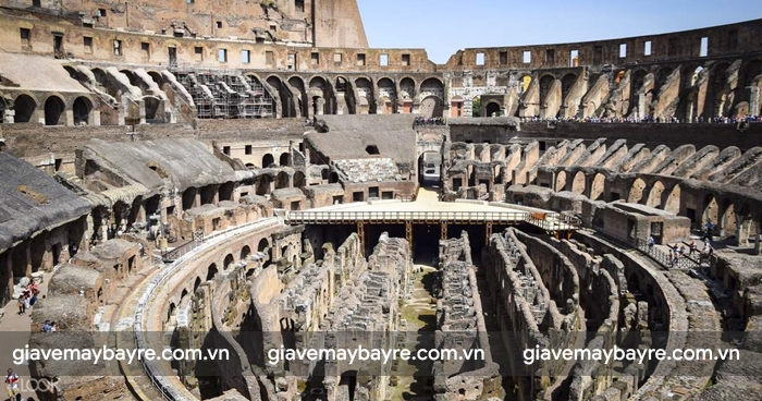 Bên trong di sản thế giới - đấu trường Colosseum